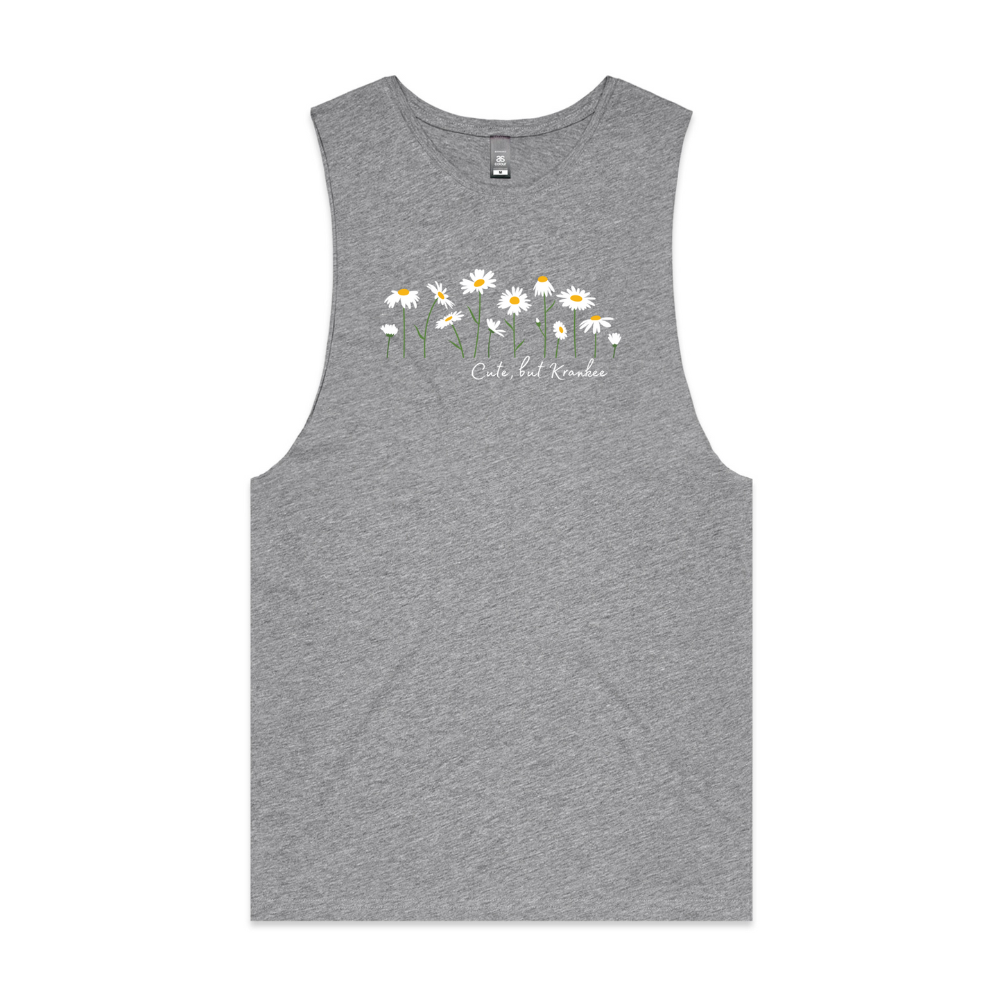 Mens Daisy Low Armpit Tank