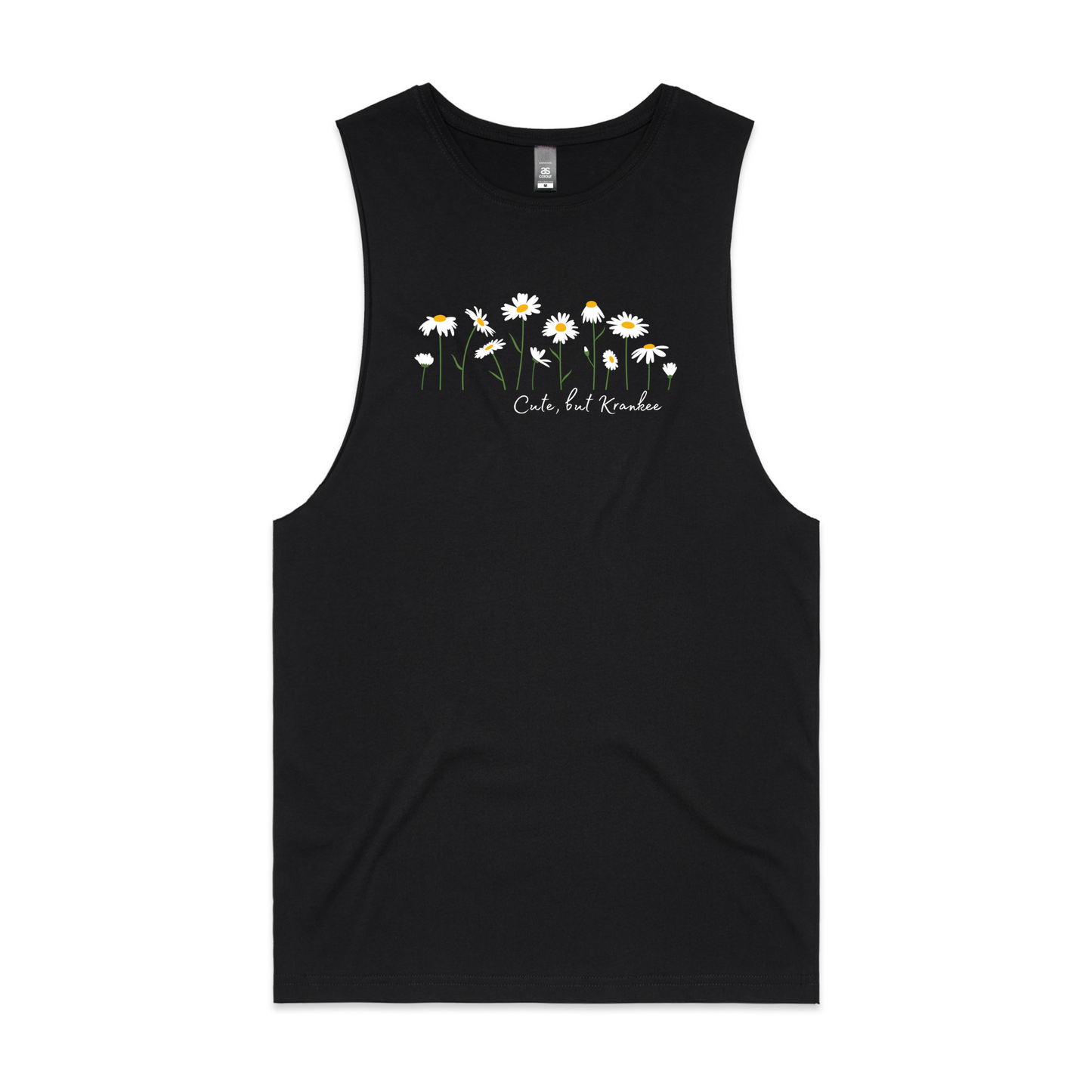 Mens Daisy Low Armpit Tank