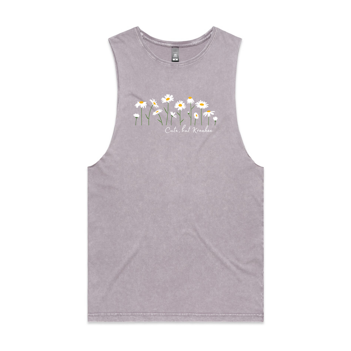 Mens Daisy Low Armpit Tank