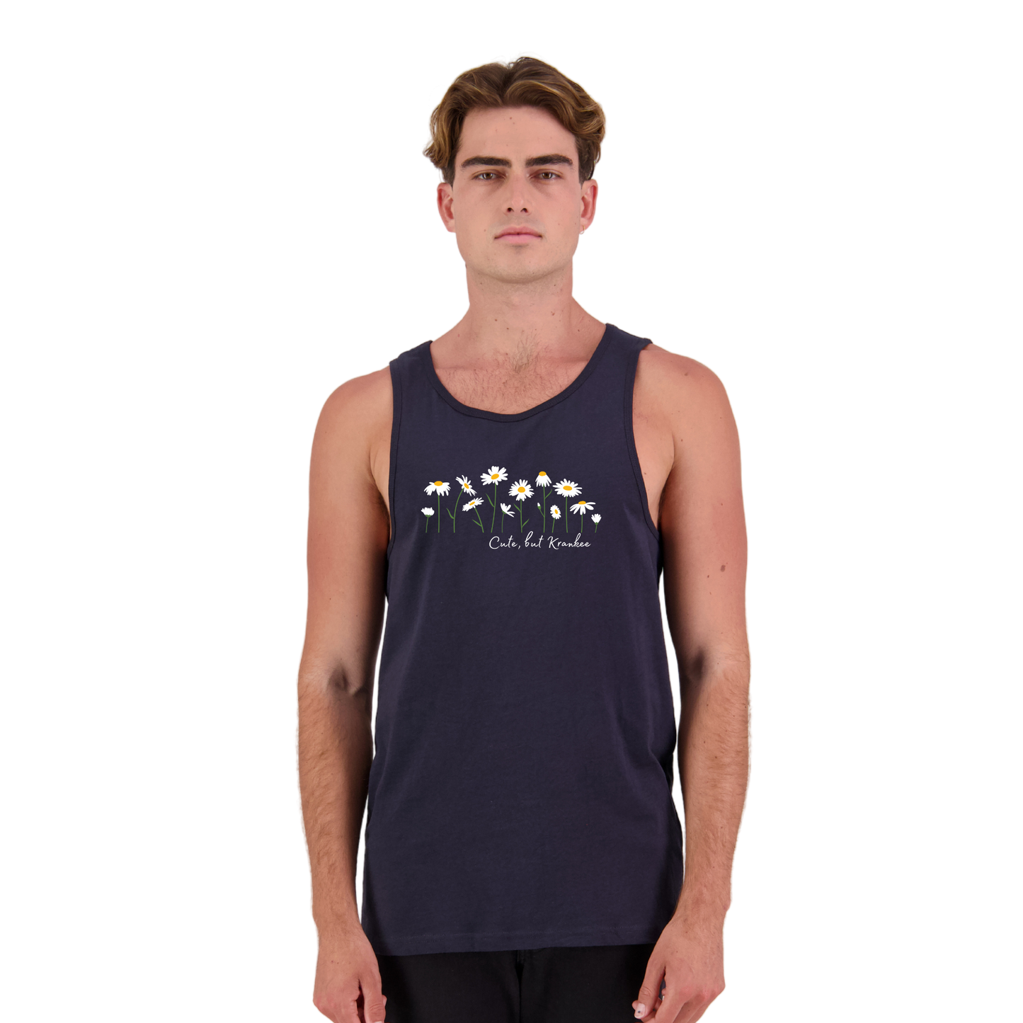 Mens Daisy Singlet