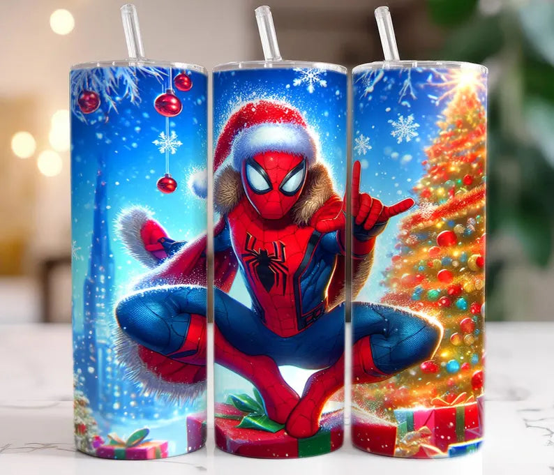 Spidey XMAS - Tumbler & Bottle