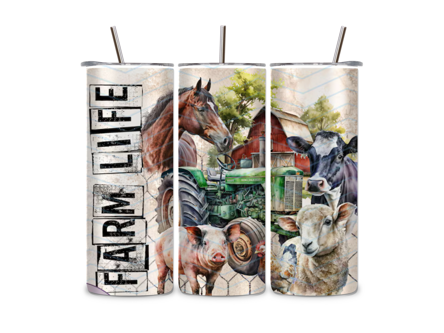 Farm Life - Tumbler & Bottle