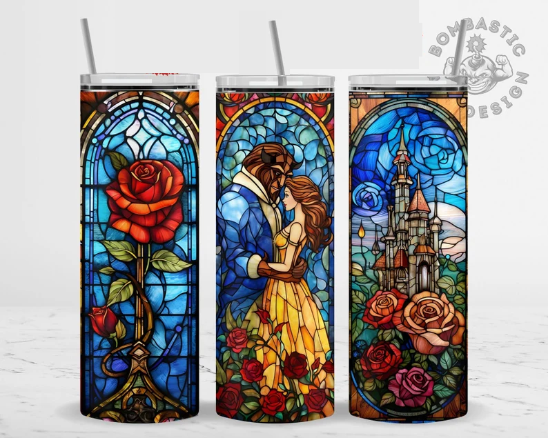 Beauty & The Beast - Tumbler & Bottle