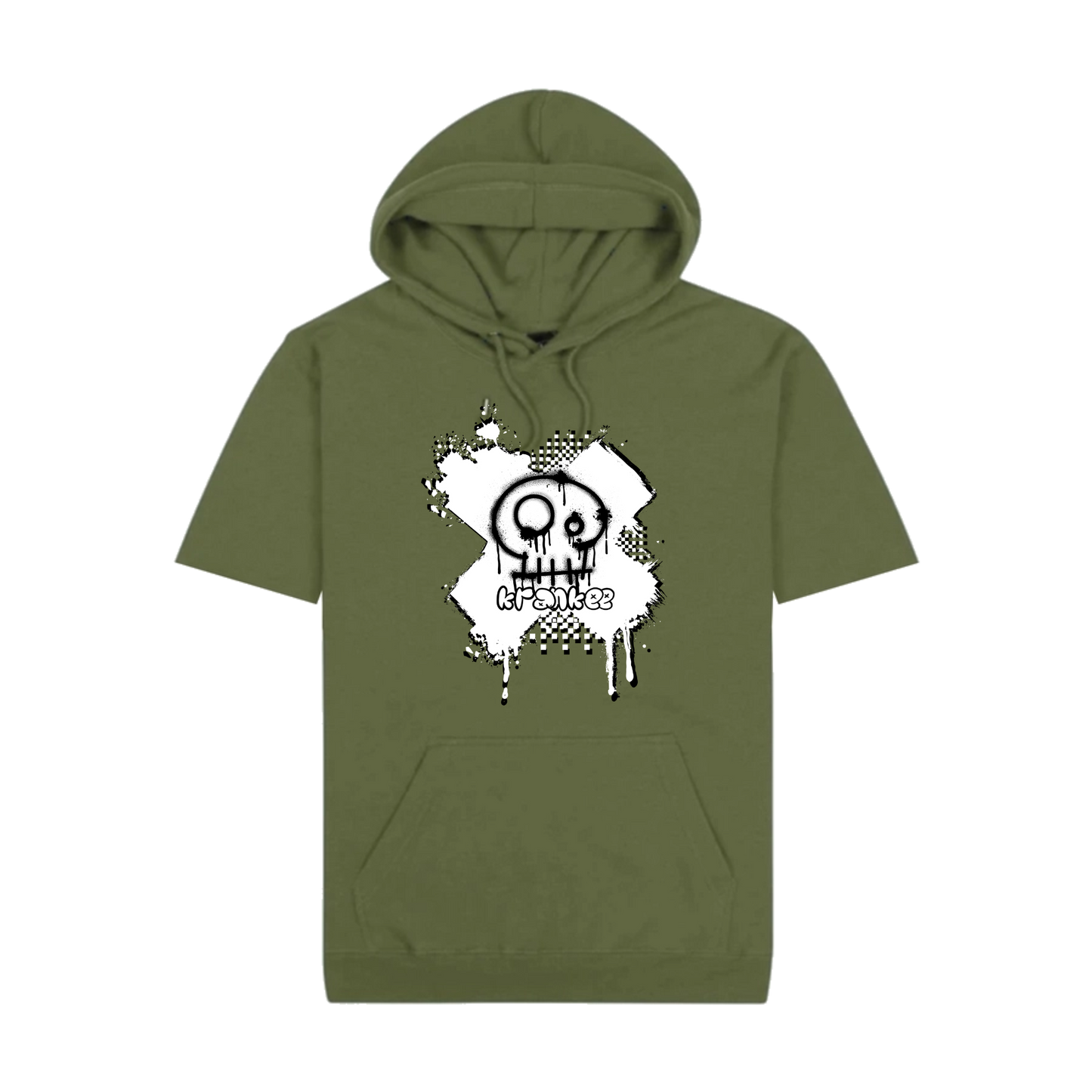 Unisex Spray Paint Hoodie Tee