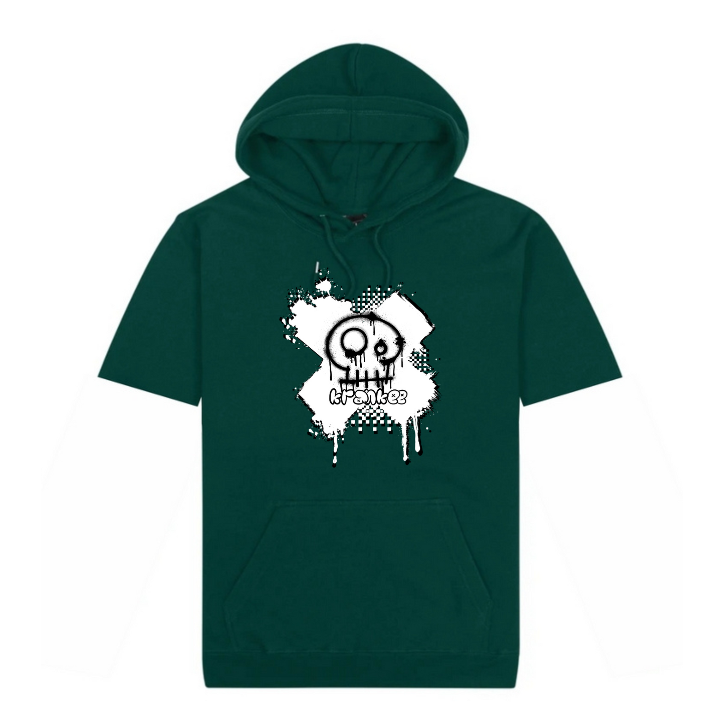 Unisex Spray Paint Hoodie Tee