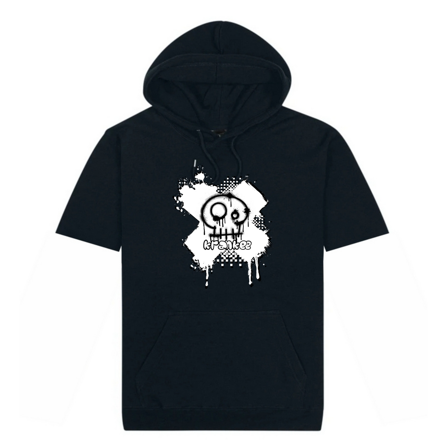 Unisex Spray Paint Hoodie Tee