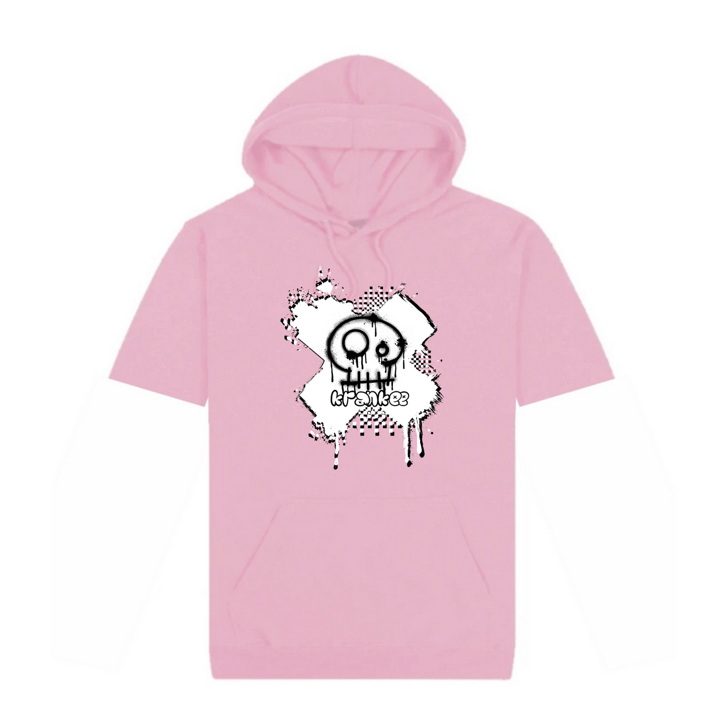 Unisex Spray Paint Hoodie Tee