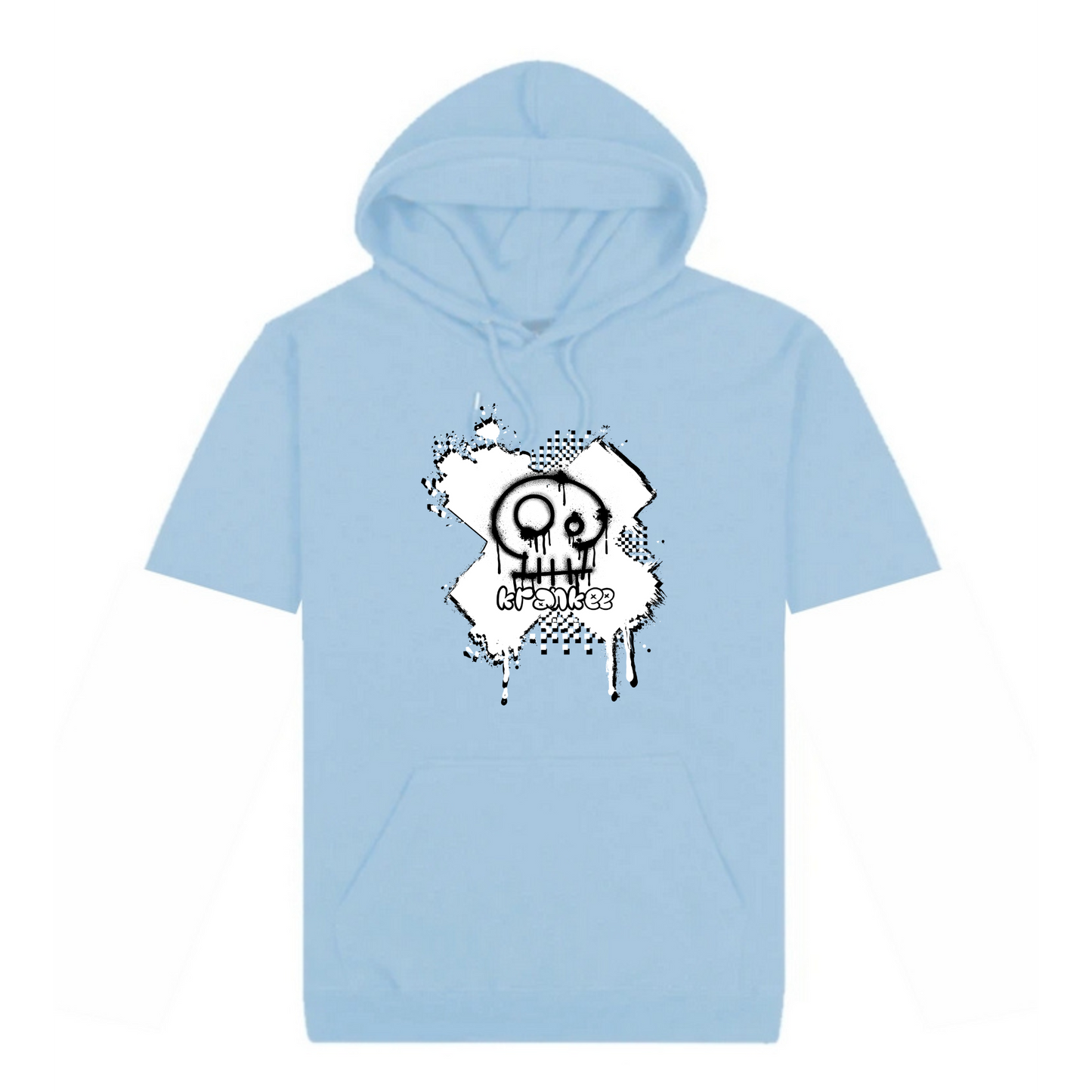 Unisex Spray Paint Hoodie Tee