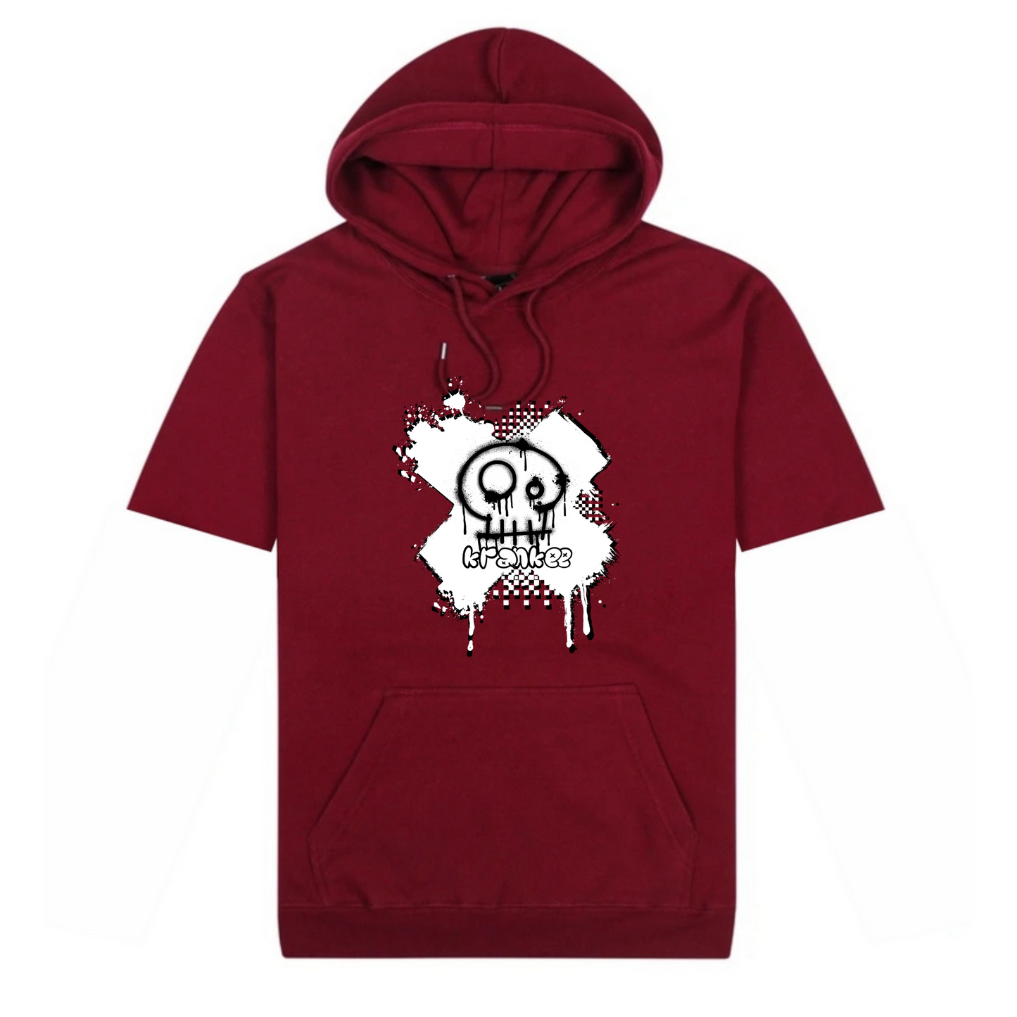 Unisex Spray Paint Hoodie Tee