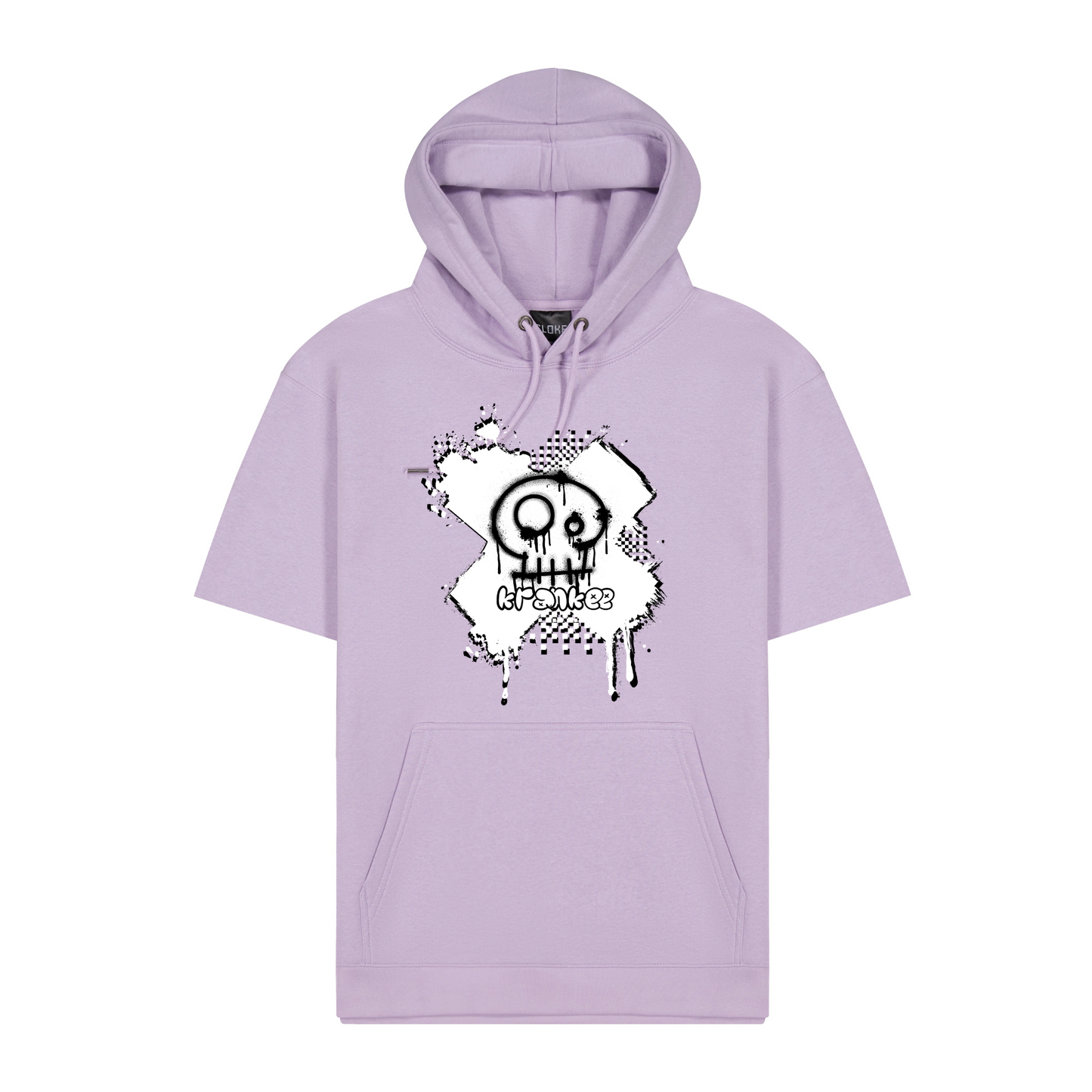 Unisex Spray Paint Hoodie Tee