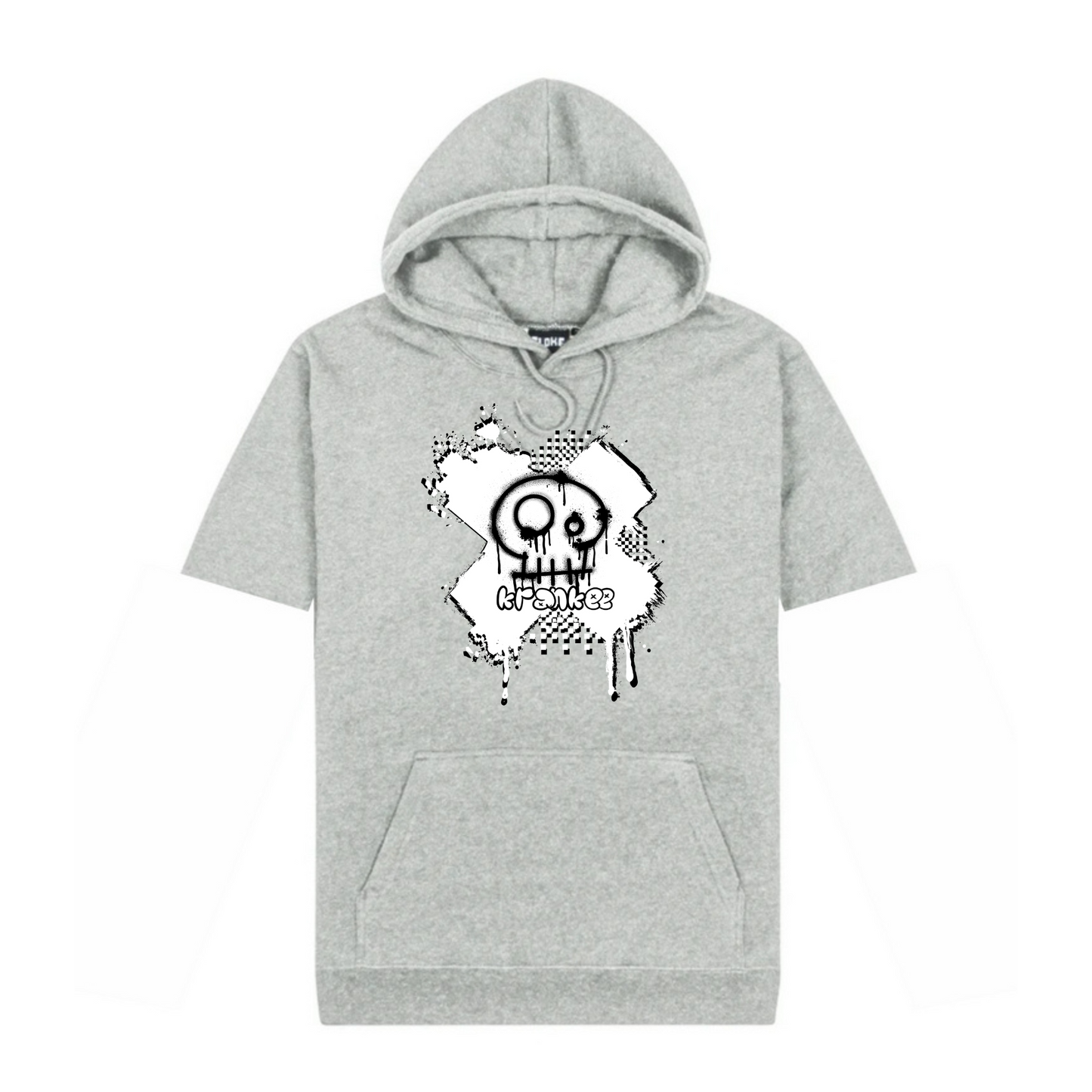 Unisex Spray Paint Hoodie Tee