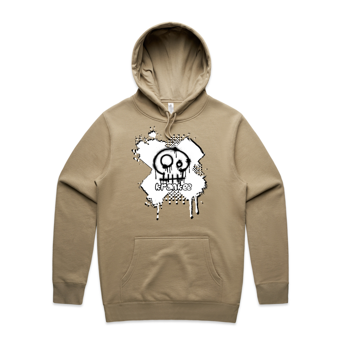 Mens Spray Paint Hoodie