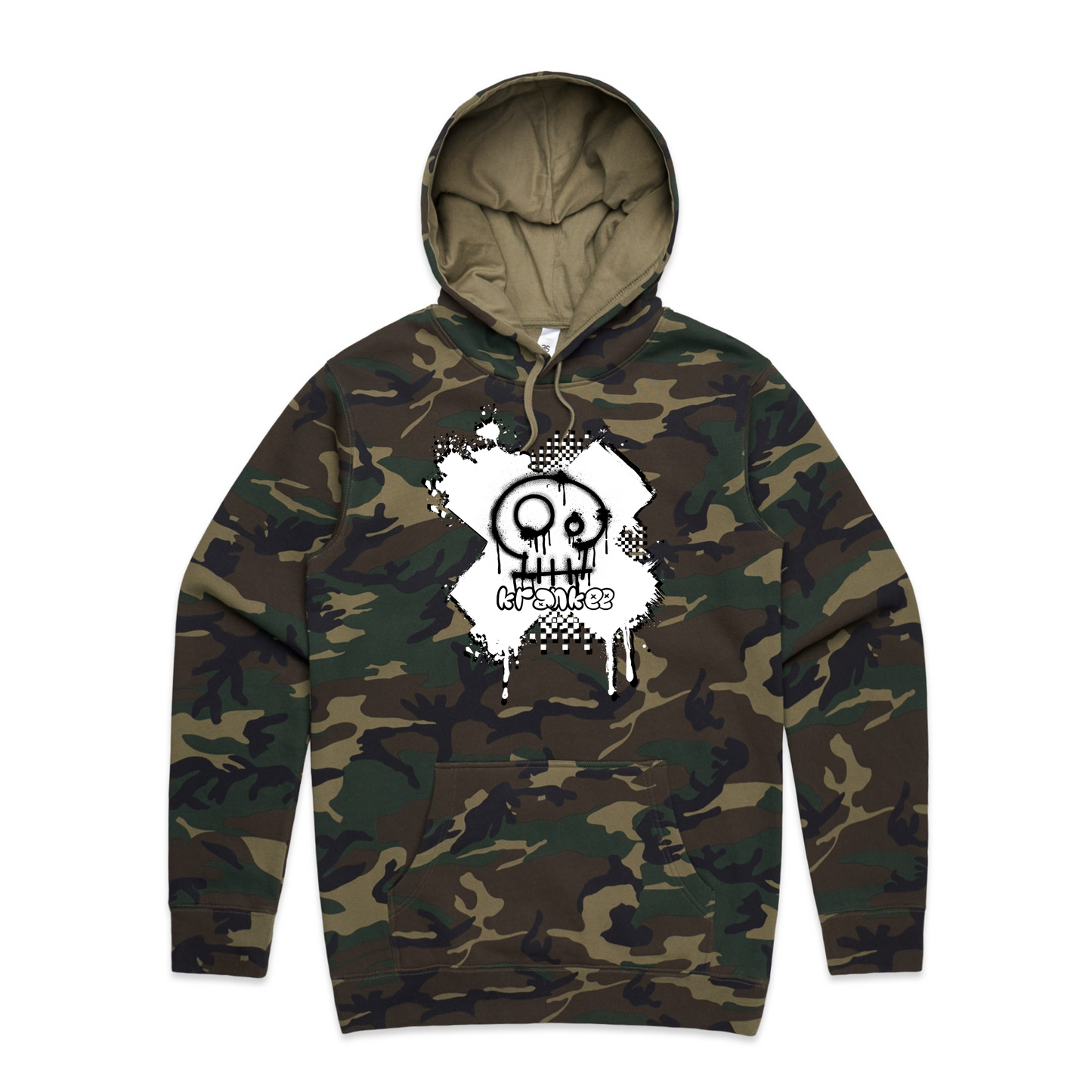 Mens Spray Paint Hoodie