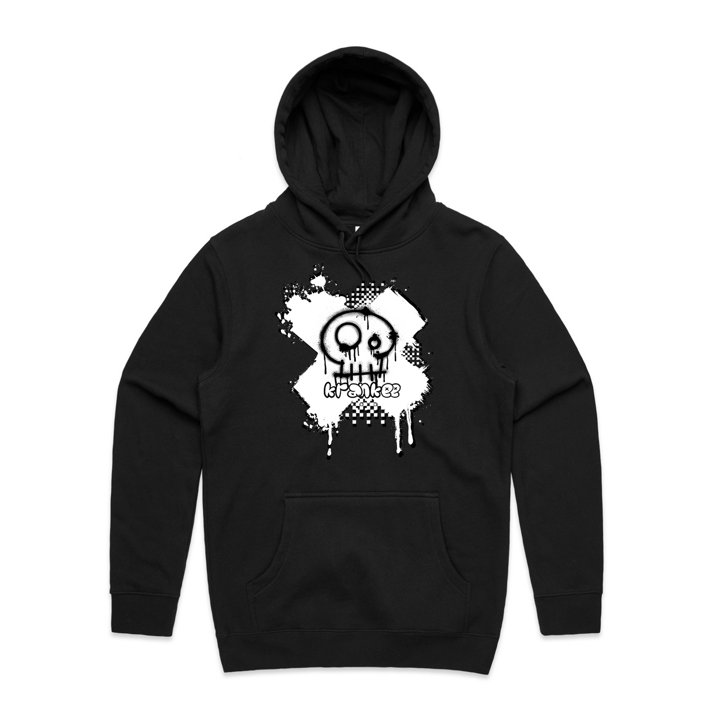 Mens Spray Paint Hoodie