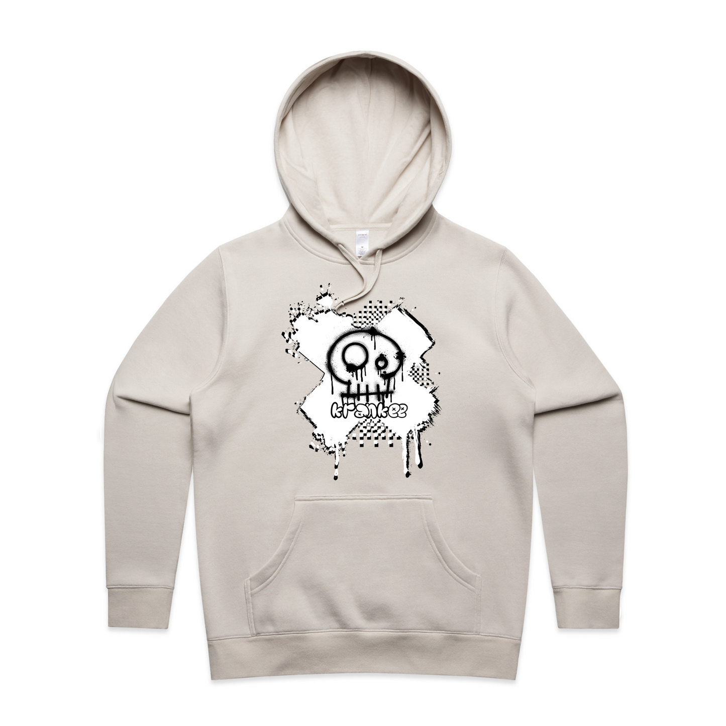 Womens Spray Paint Hoodie