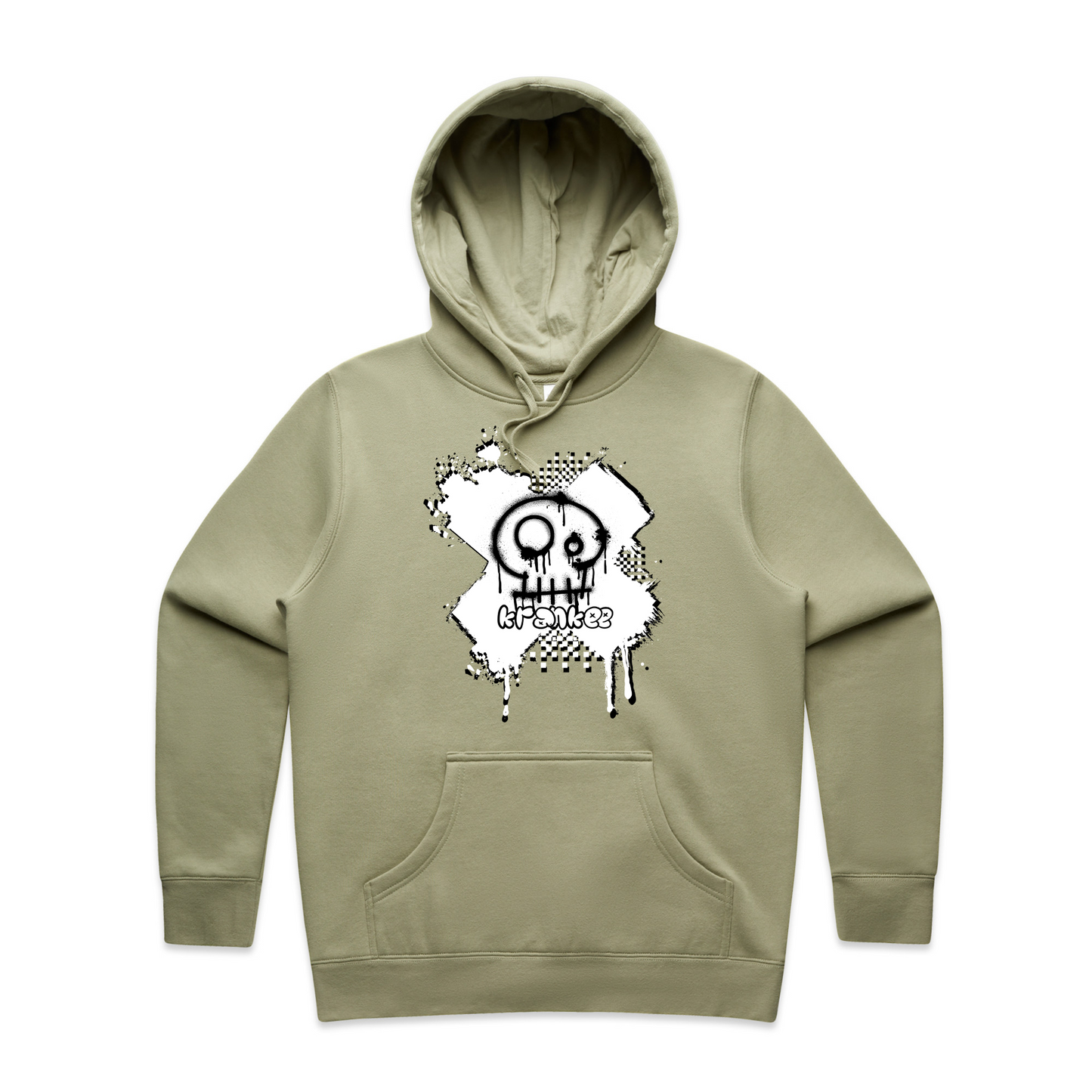 Womens Spray Paint Hoodie