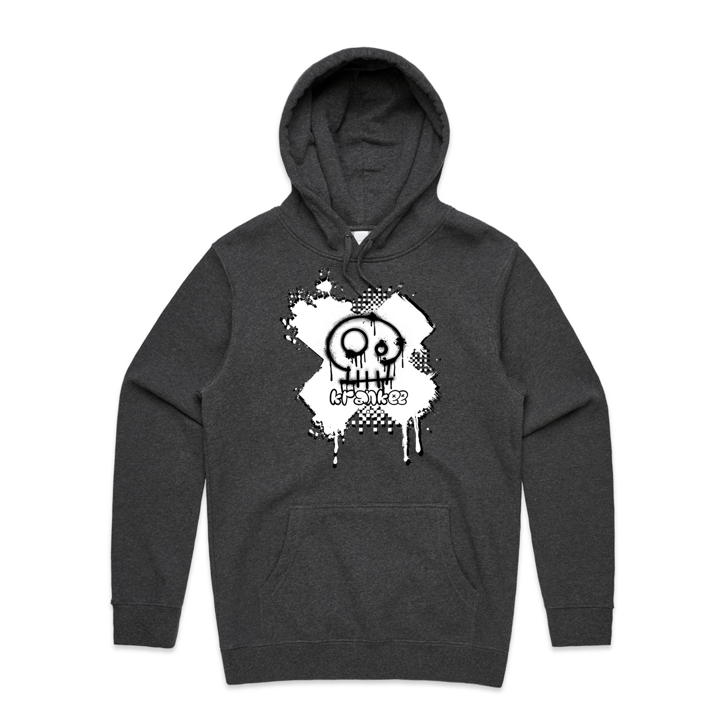 Mens Spray Paint Hoodie