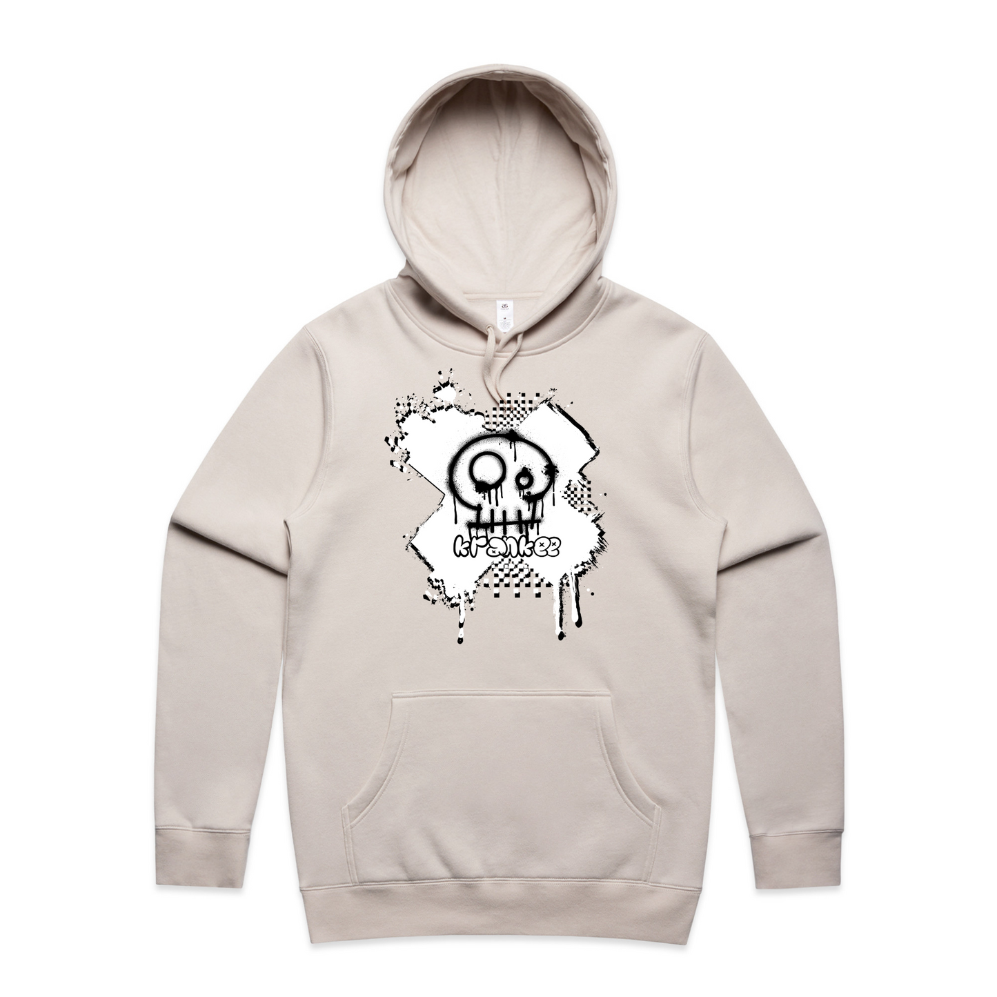 Mens Spray Paint Hoodie