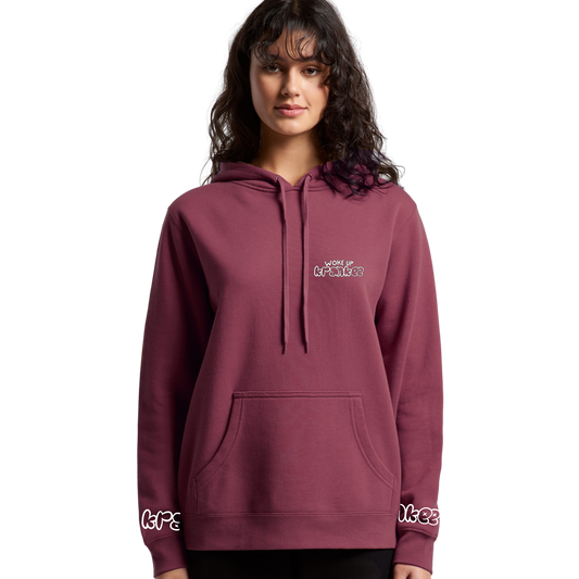 Womens Woke Up Hoodie