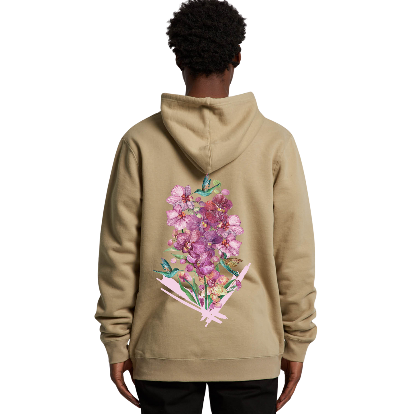 Mens Orchid Hoodie