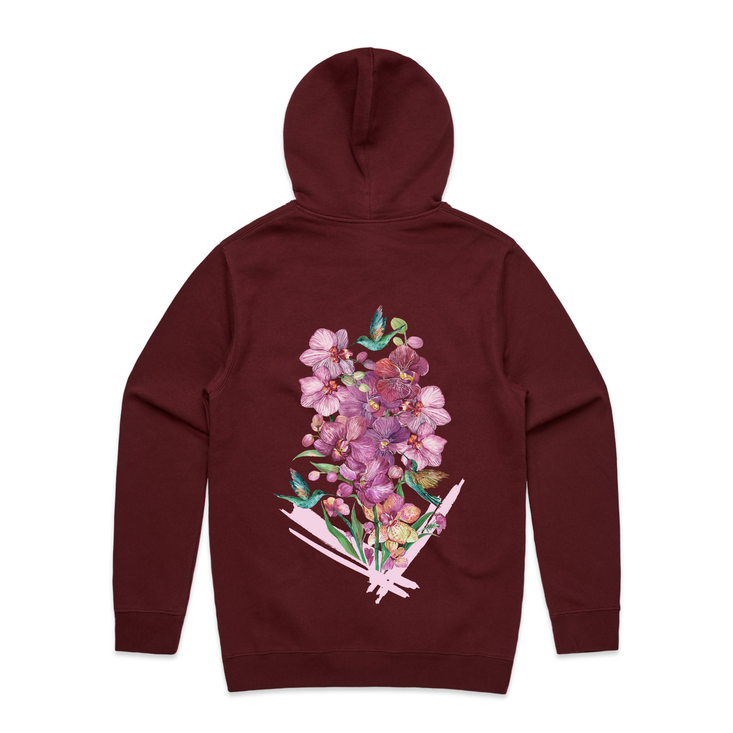 Mens Orchid Hoodie