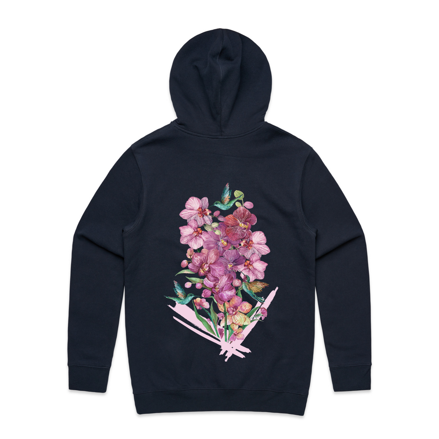Mens Orchid Hoodie
