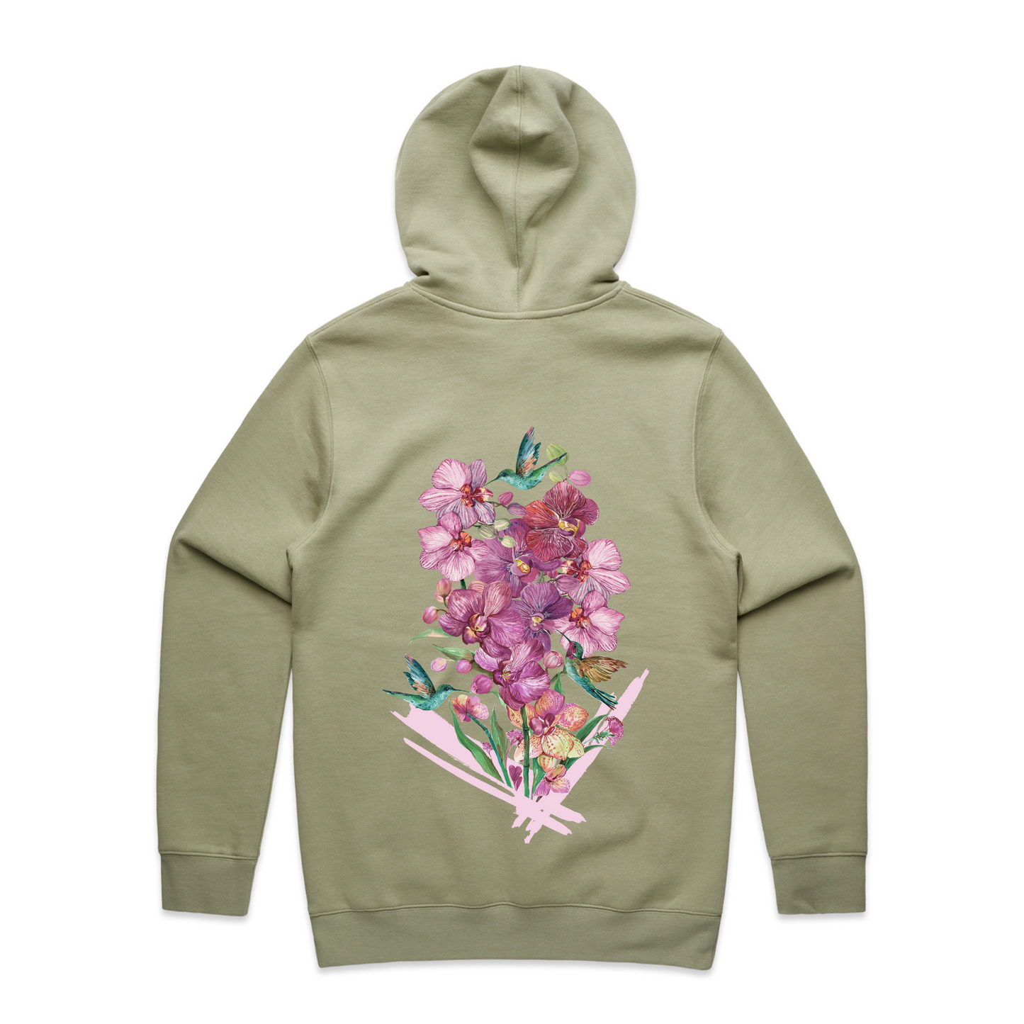 Mens Orchid Hoodie