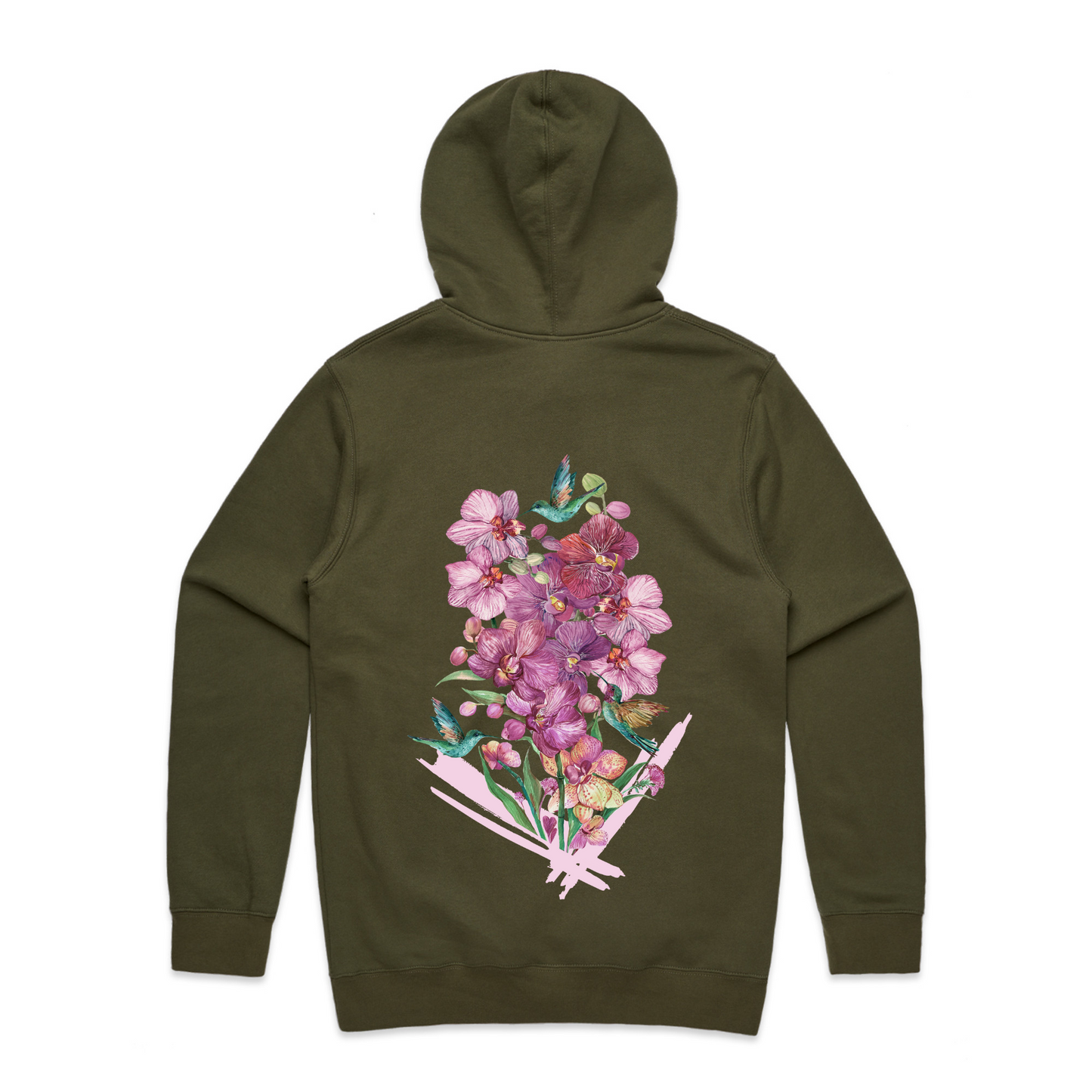 Mens Orchid Hoodie