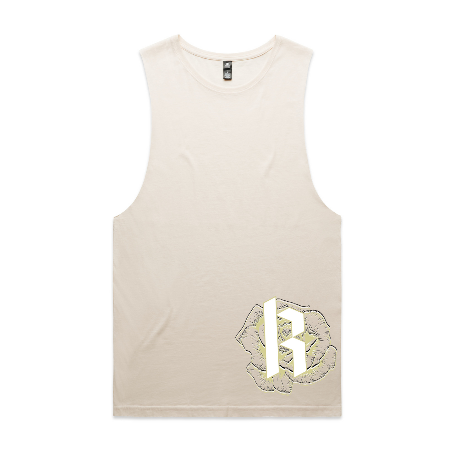Mens K/Rose Low Armpit Tank