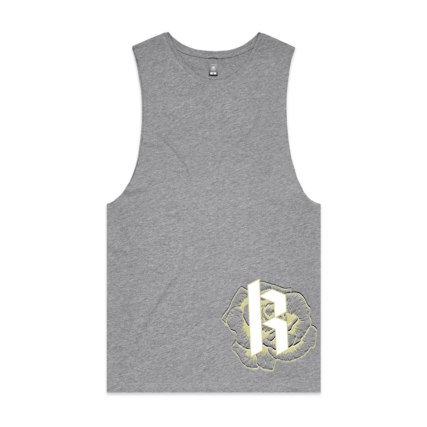 Mens K/Rose Low Armpit Tank