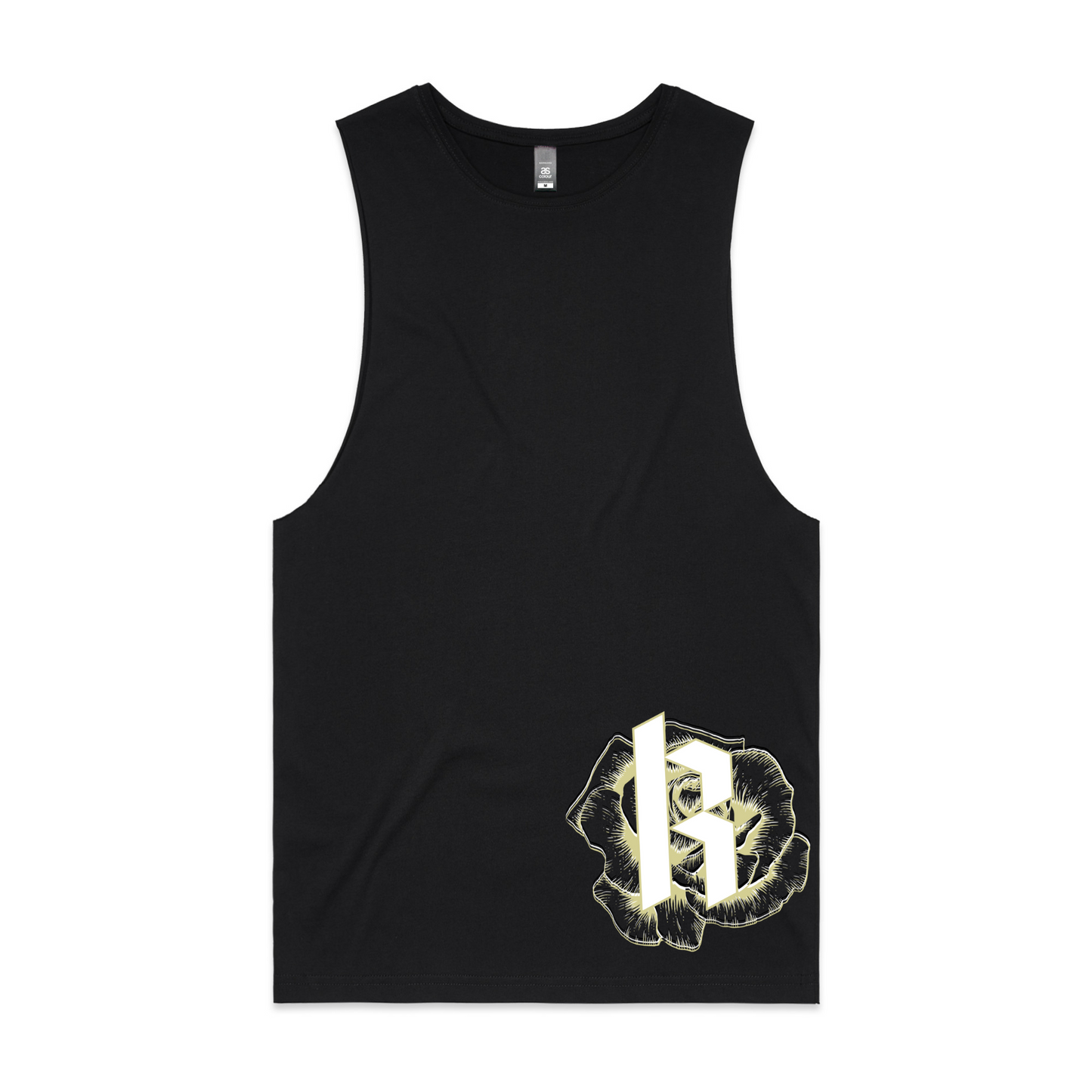 Mens K/Rose Low Armpit Tank