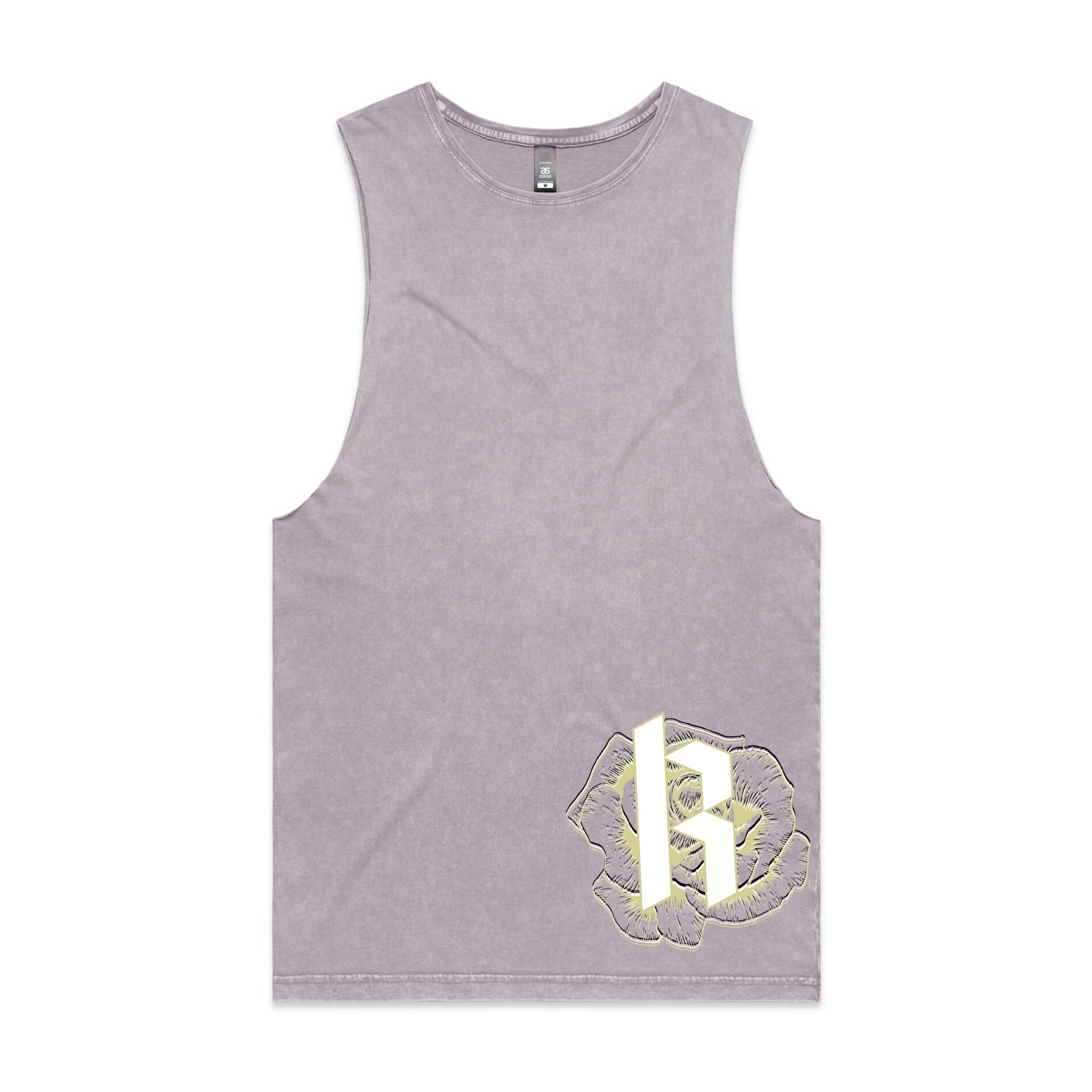Mens K/Rose Low Armpit Tank