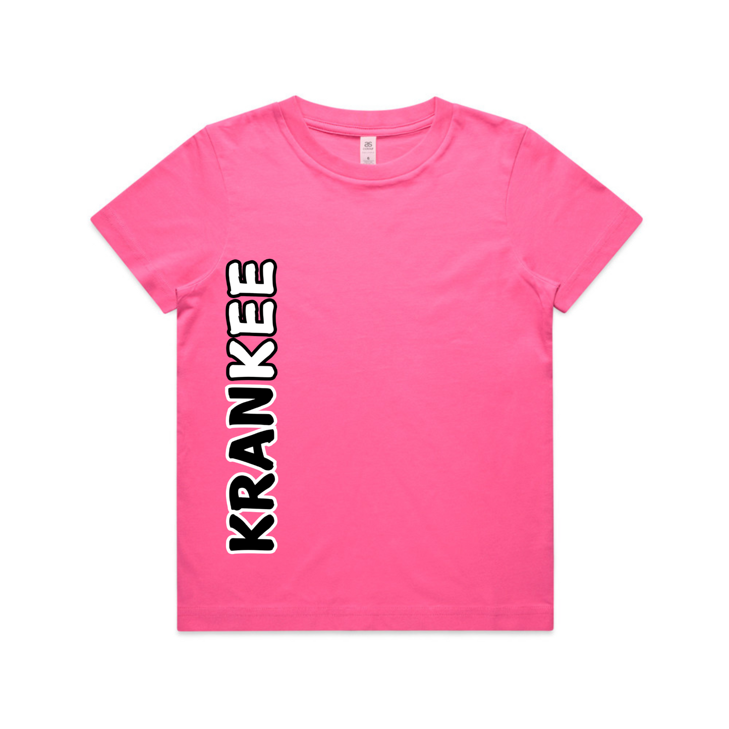 B/W Krankee Split - Kids Tee