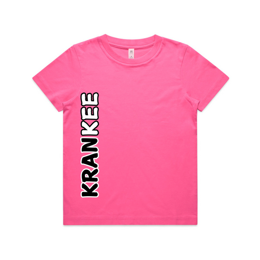 B/W Krankee Split - Kids Tee