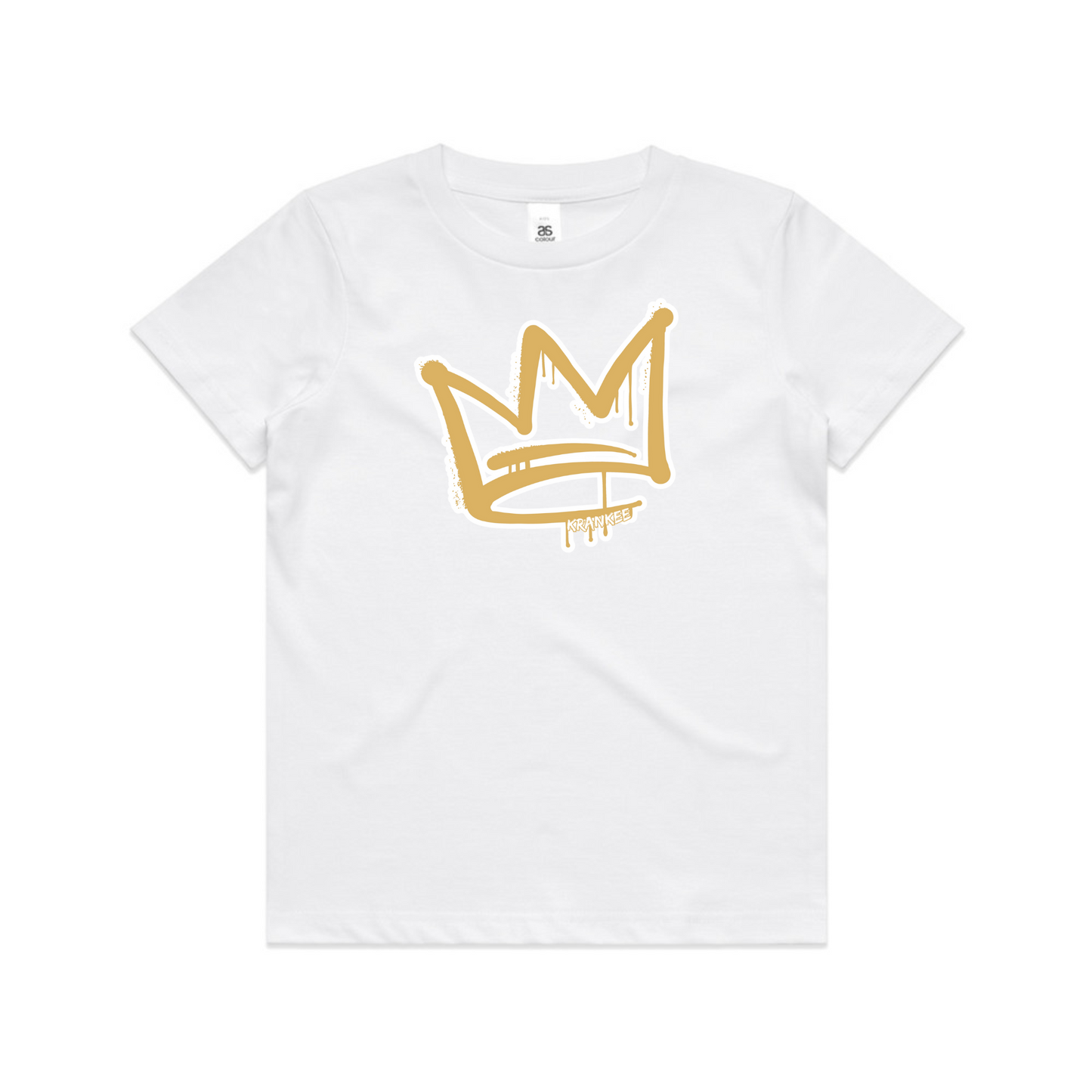 Gold Front Crown - Kids Tee