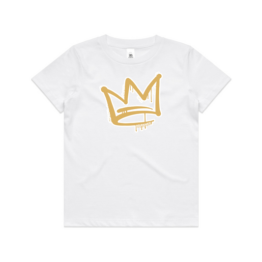 Gold Front Crown - Kids Tee