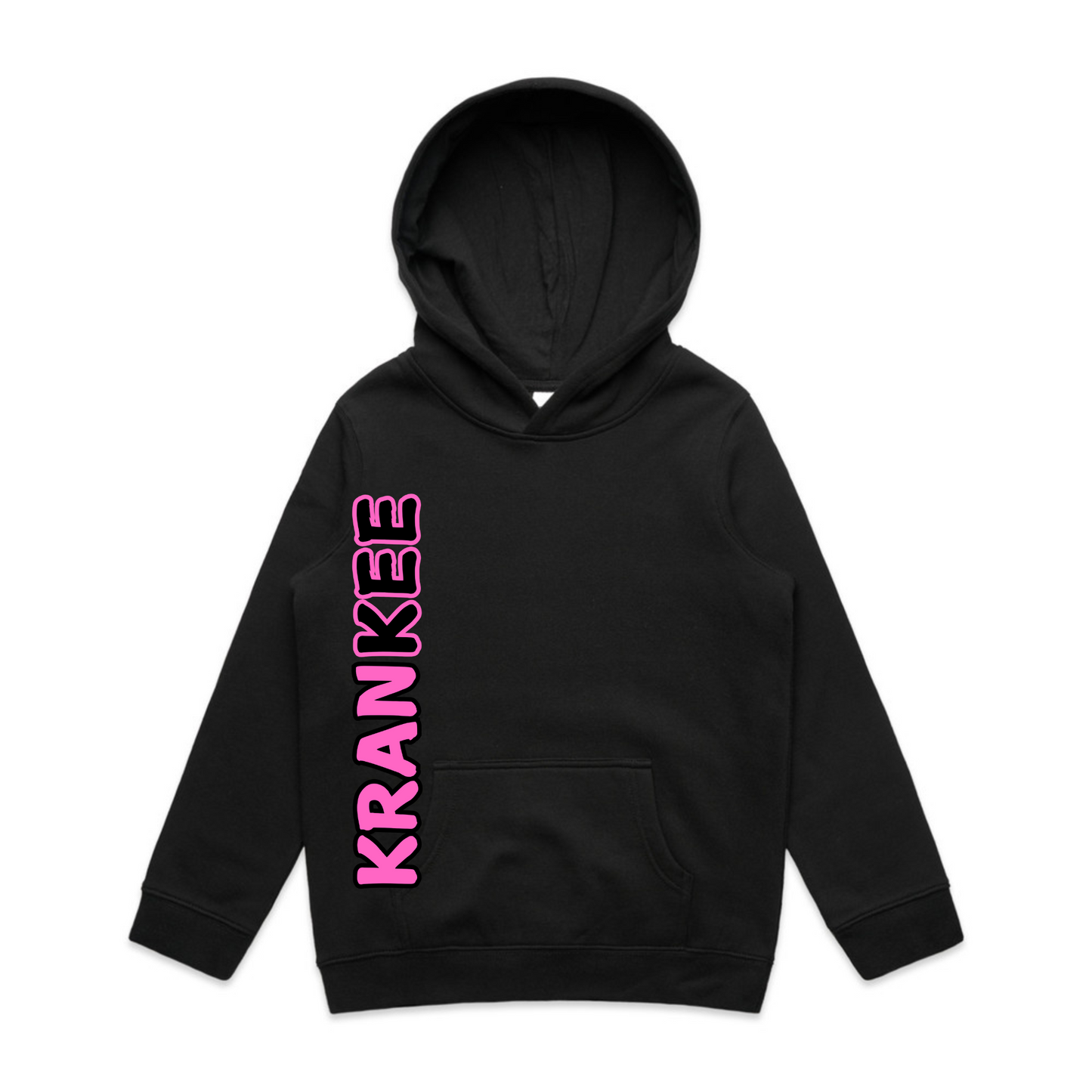 Pink Krankee Split - Kids Hoodie