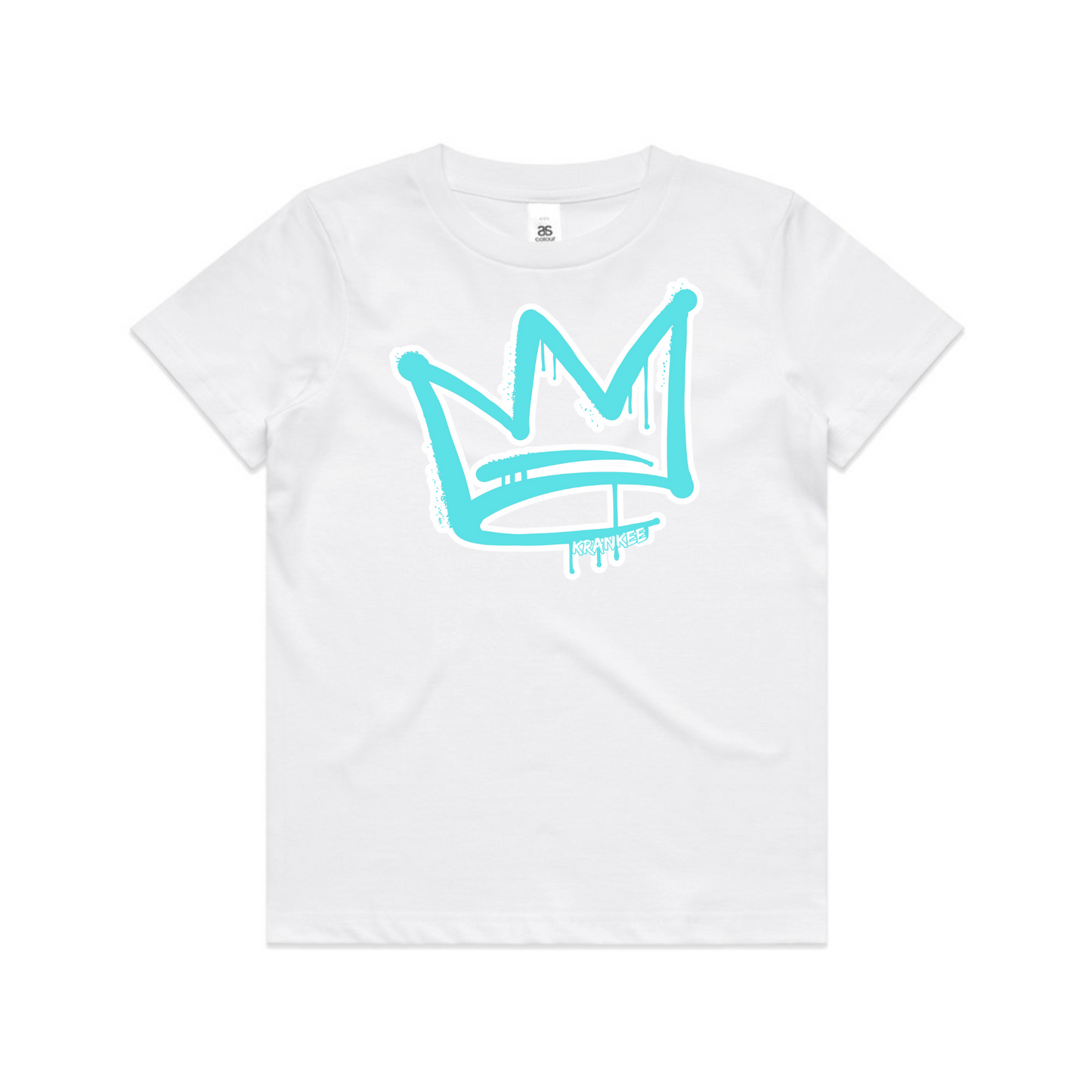 Aqua Front Crown - Kids Tee