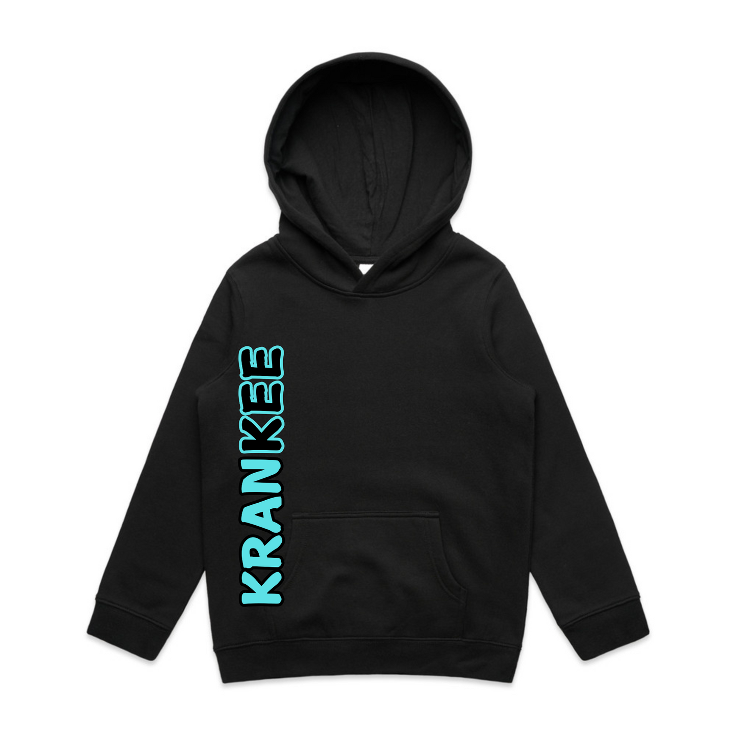 Aqua Krankee Split - Kids Hoodie