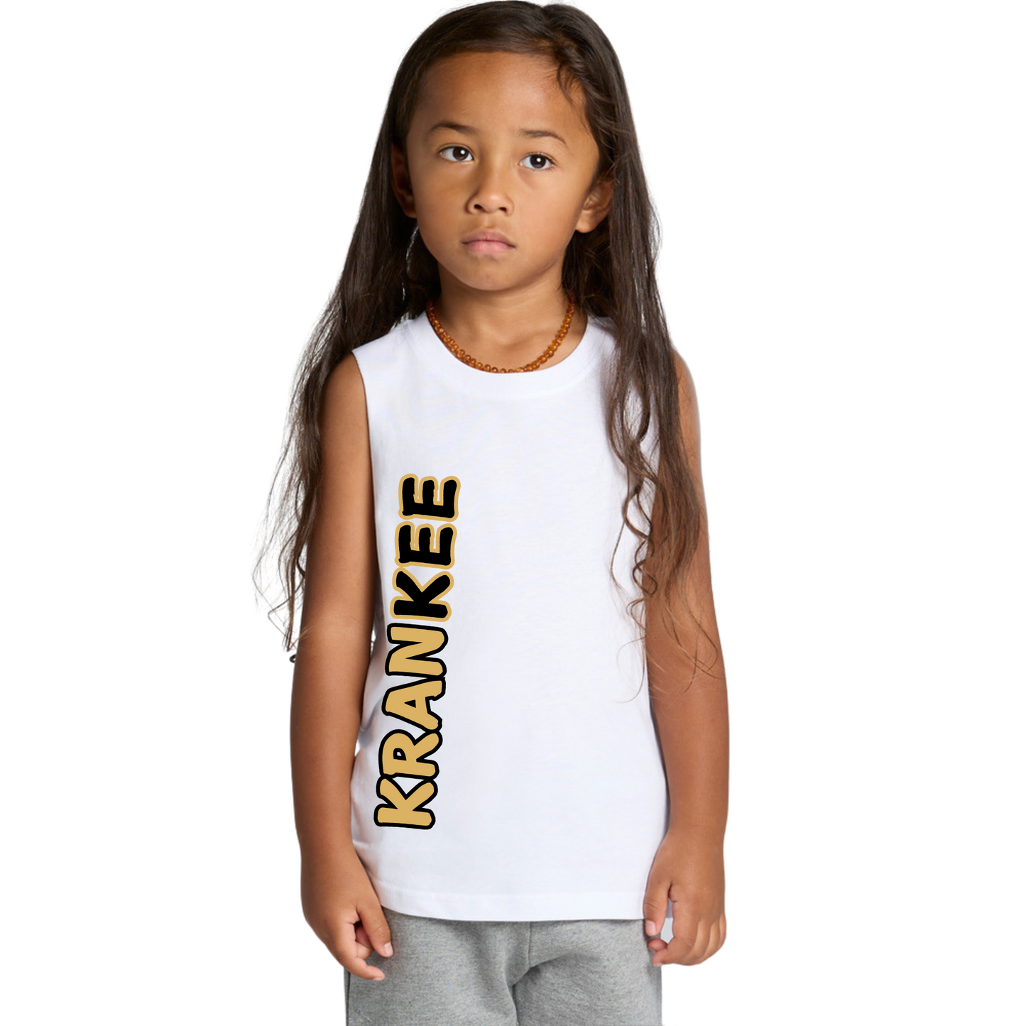 Gold Krankee Split - Kids Tank
