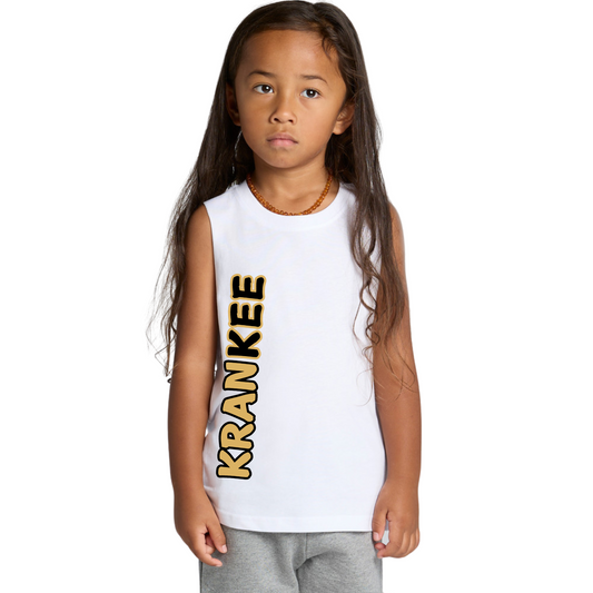 Gold Krankee Split - Kids Tank