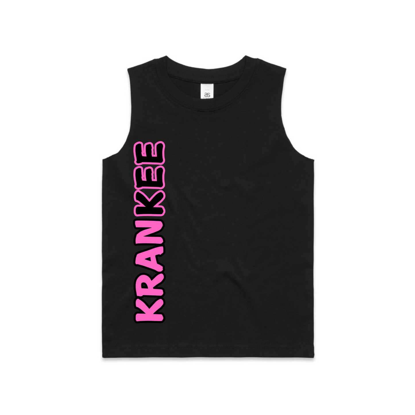 Pink Krankee Split - Kids Tank