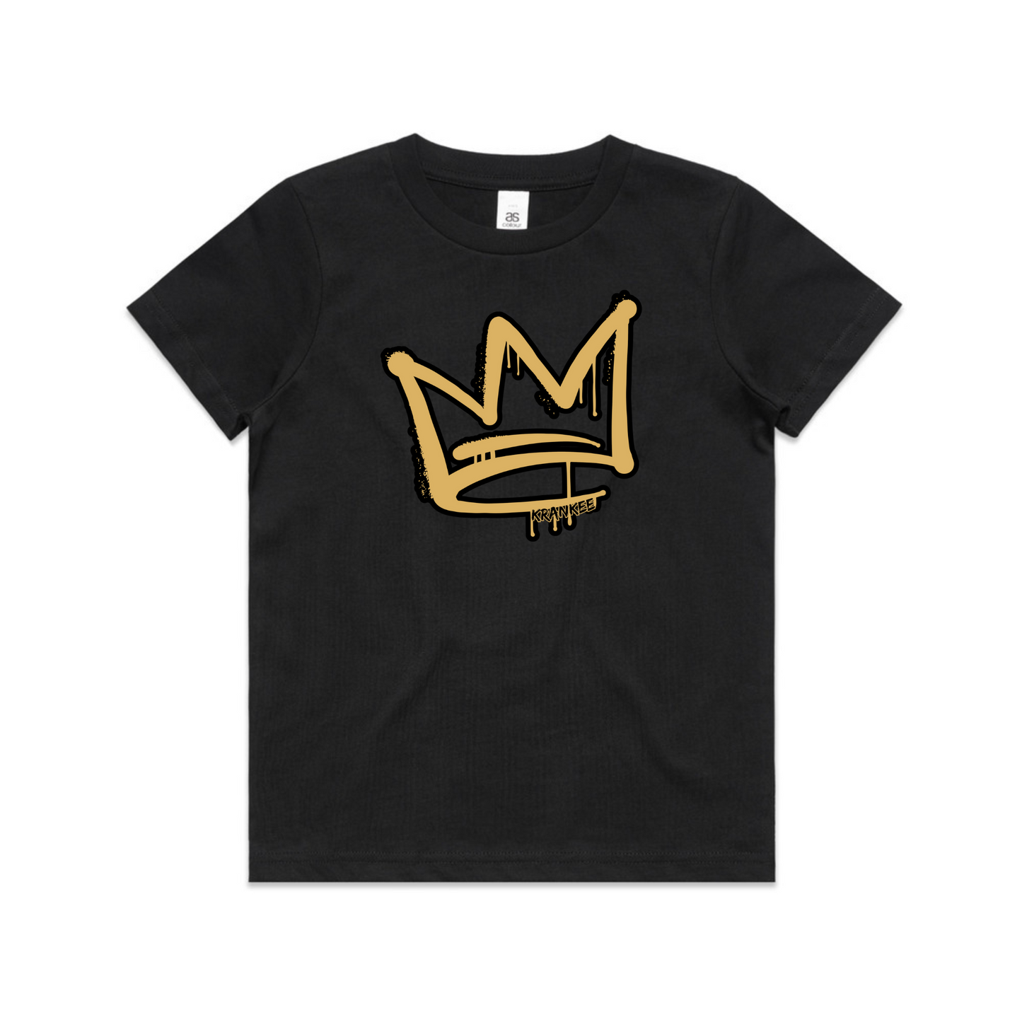 Gold Front Crown - Kids Tee