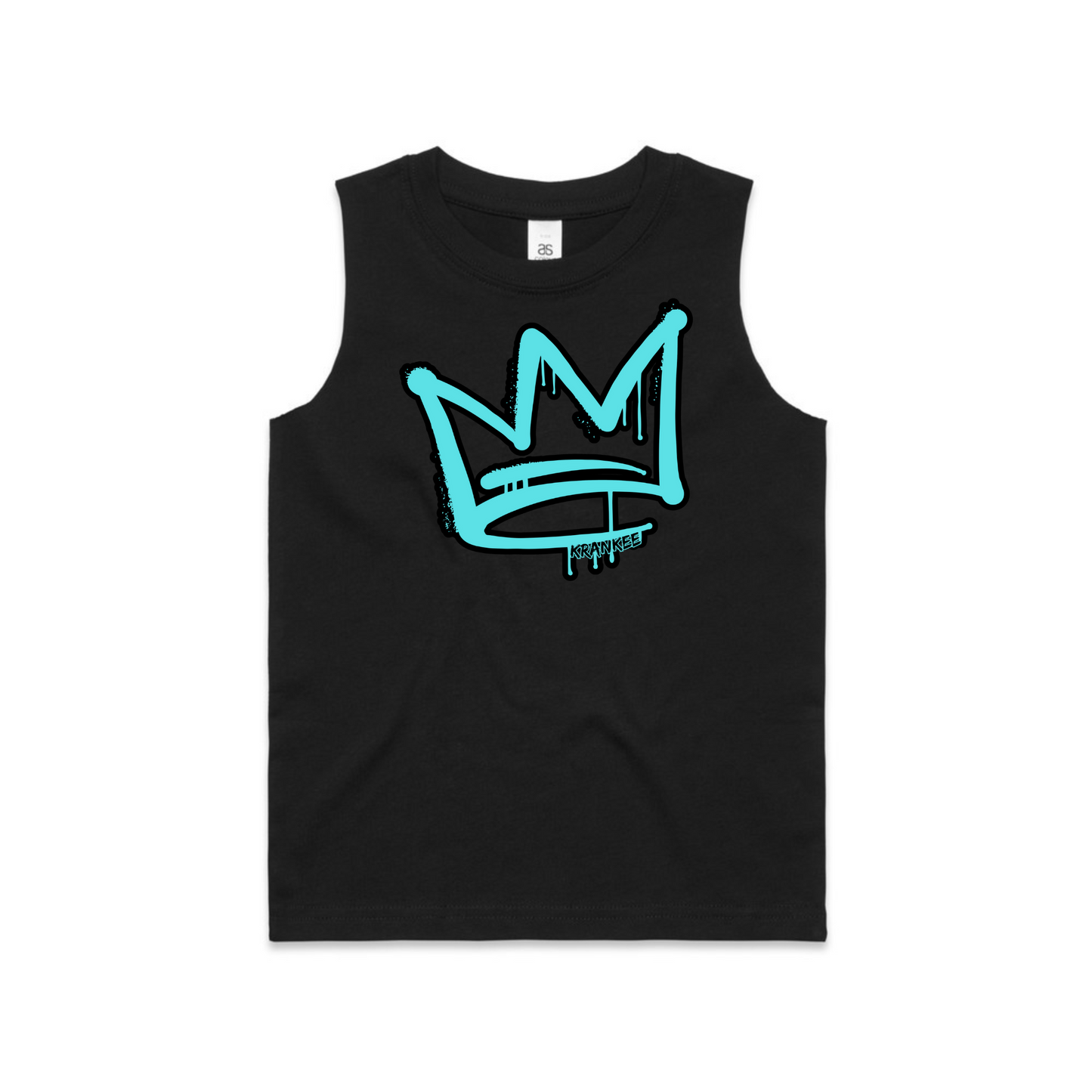 Aqua Front Crown - Kids Tank