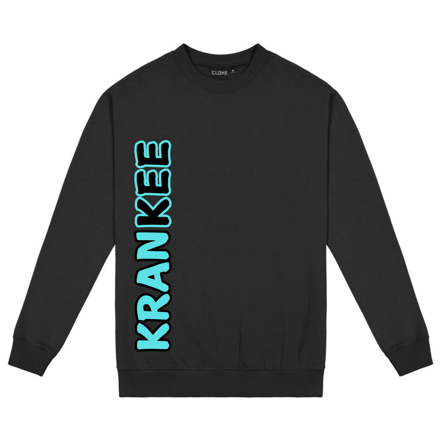 Aqua Krankee Split - Kids Crew Neck