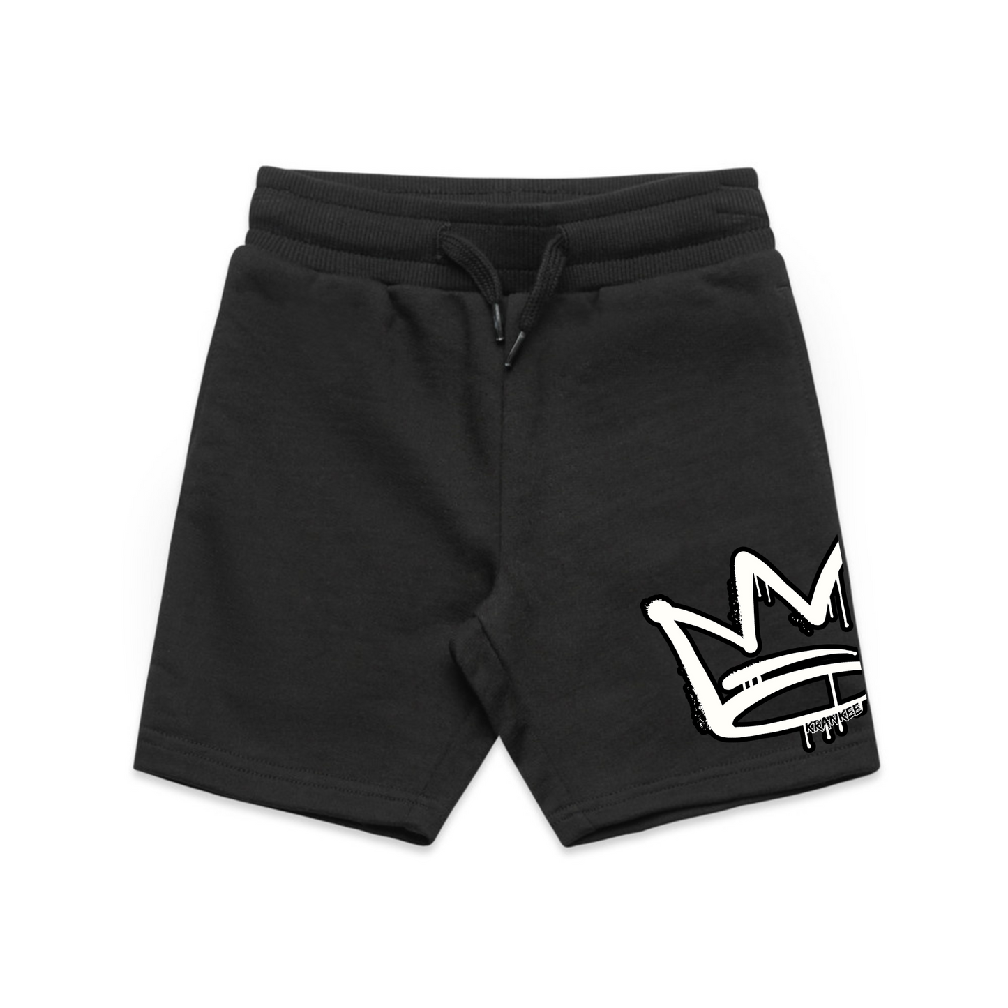 B/W Crown - Kids Shorts