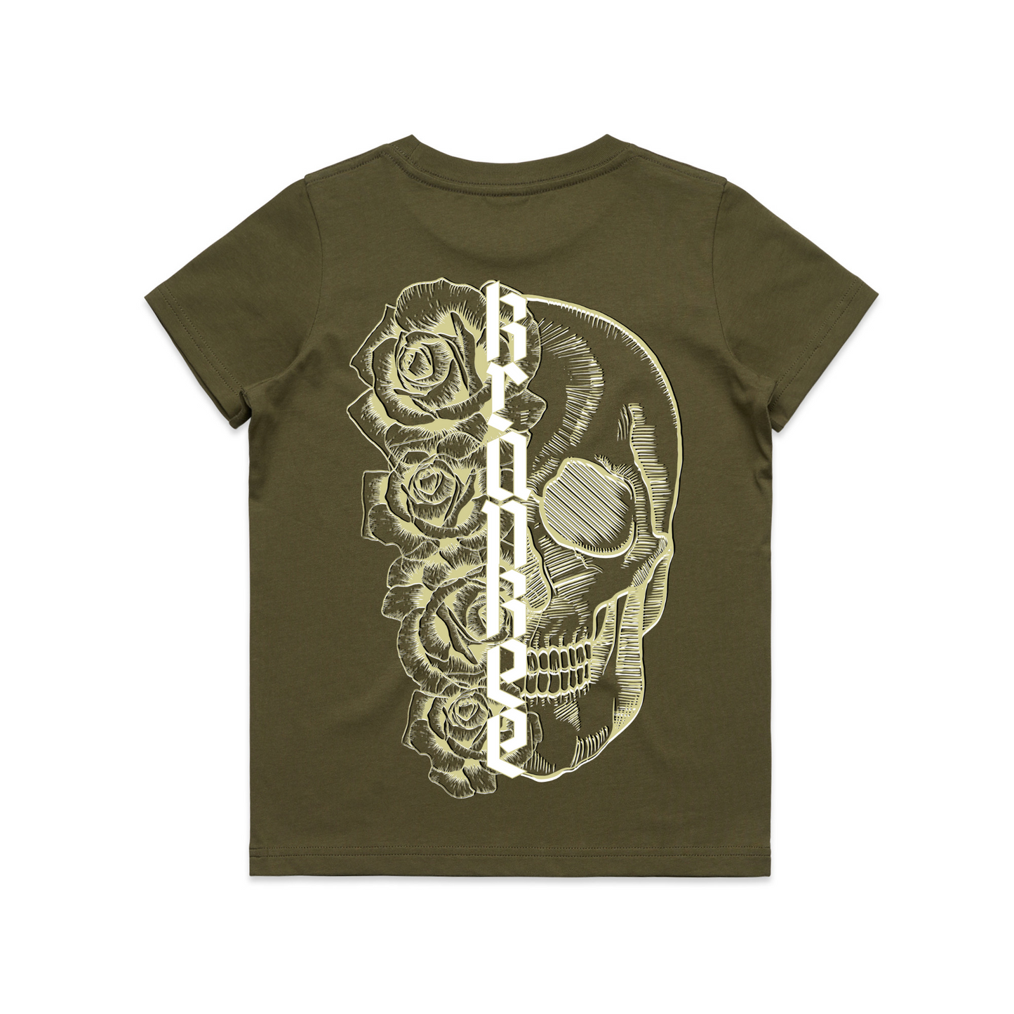 Kids Metallic Skull Tee