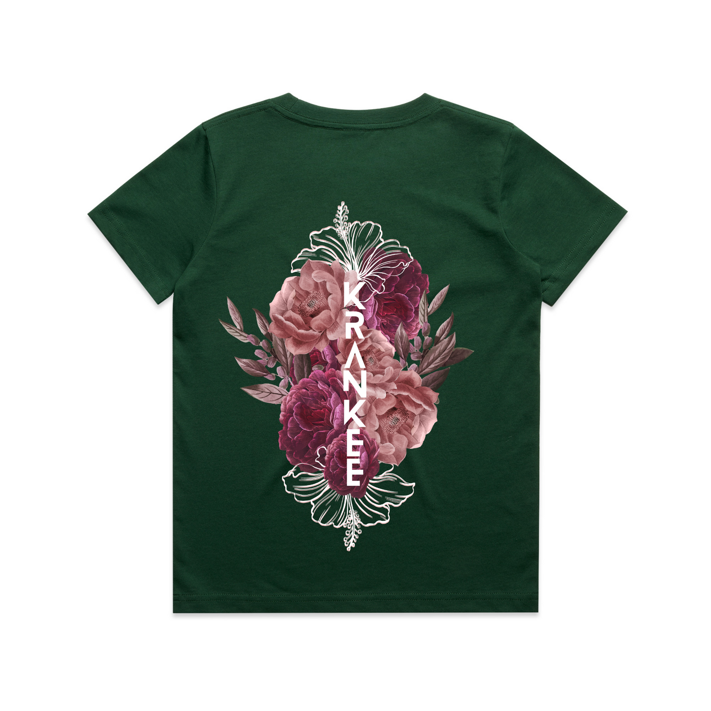 Kids Floral Back Tee