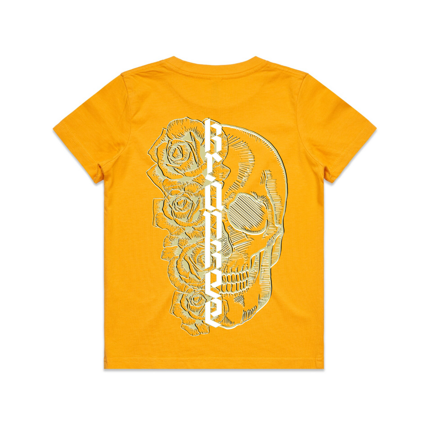 Kids Metallic Skull Tee