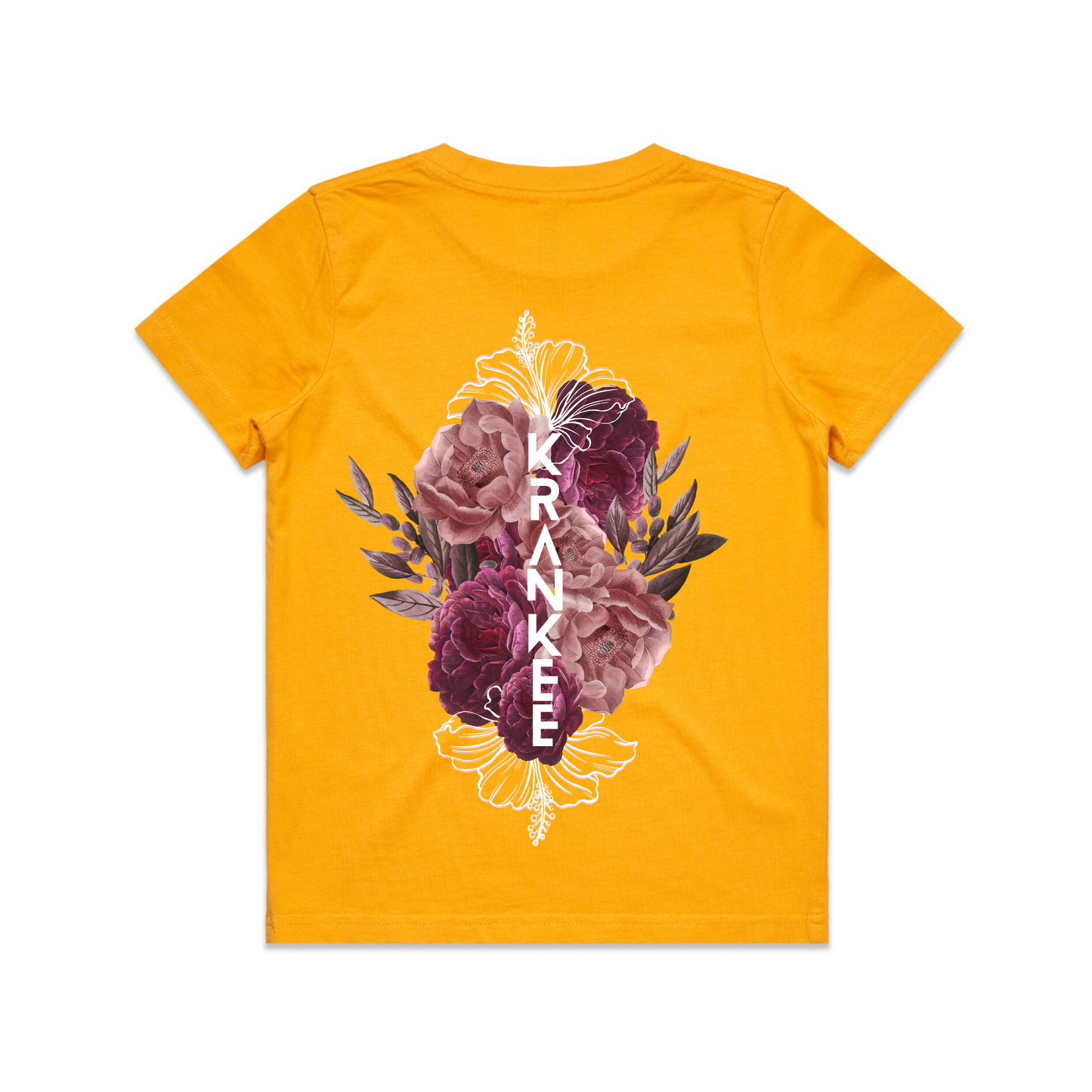 Kids Floral Back Tee